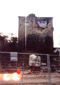 Eckiger Luftschutzturm Oststra&szlig;e